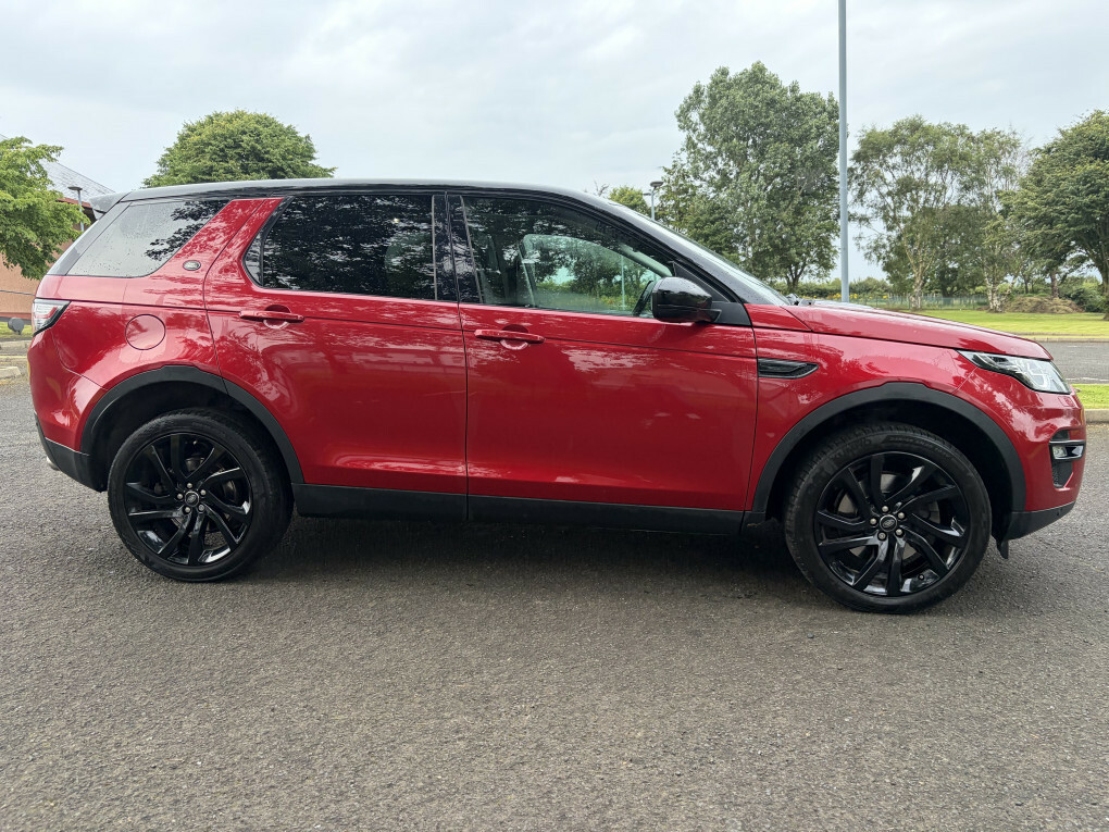Land Rover Discovery Sport Black Hse Sd4 Red #3
