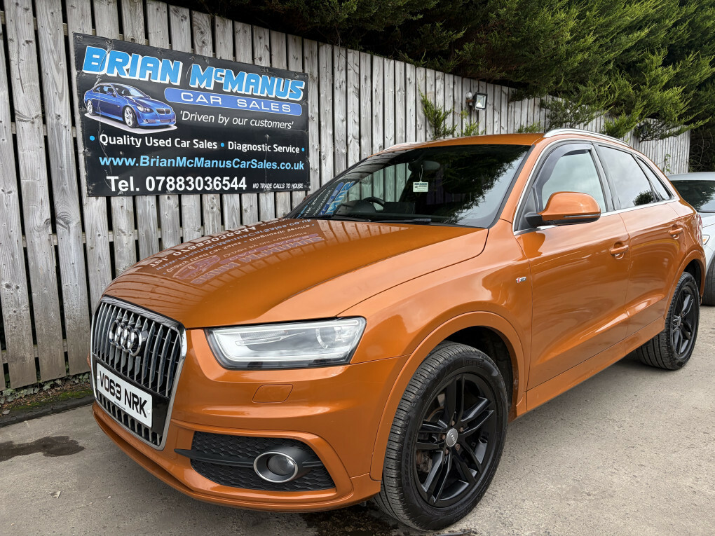 Audi Q3 S Line Tdi Orange #2