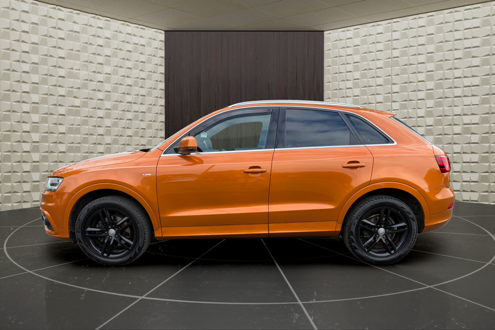Audi Q3 S Line Tdi Orange #4