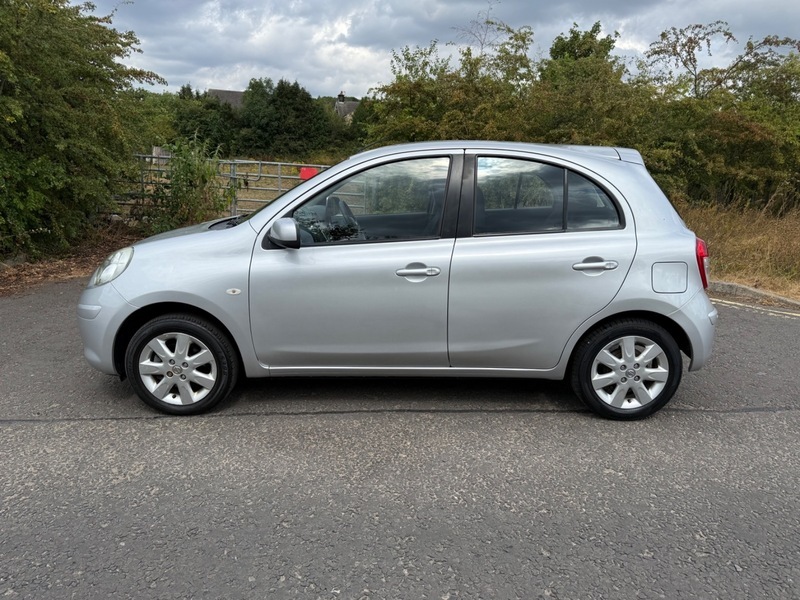 Nissan Micra Acenta Silver #6