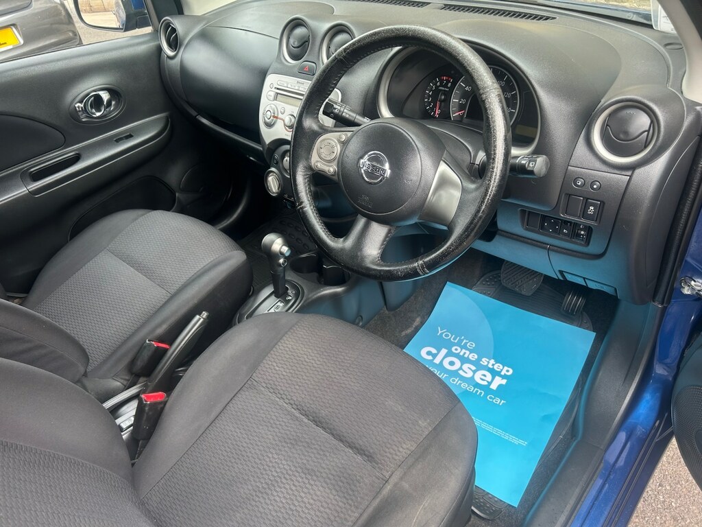 Nissan Micra 1.2 Acenta Cvt Blue #5