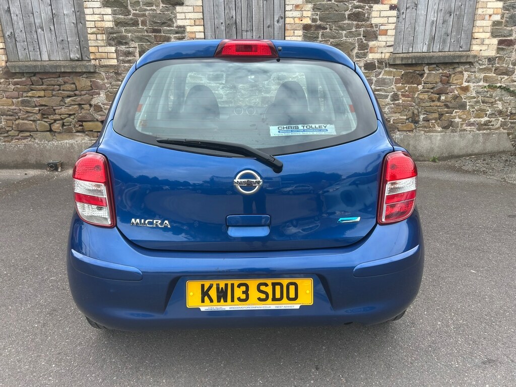 Nissan Micra 1.2 Acenta Cvt Blue #4