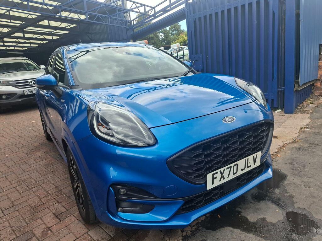 Ford Puma St-line Blue