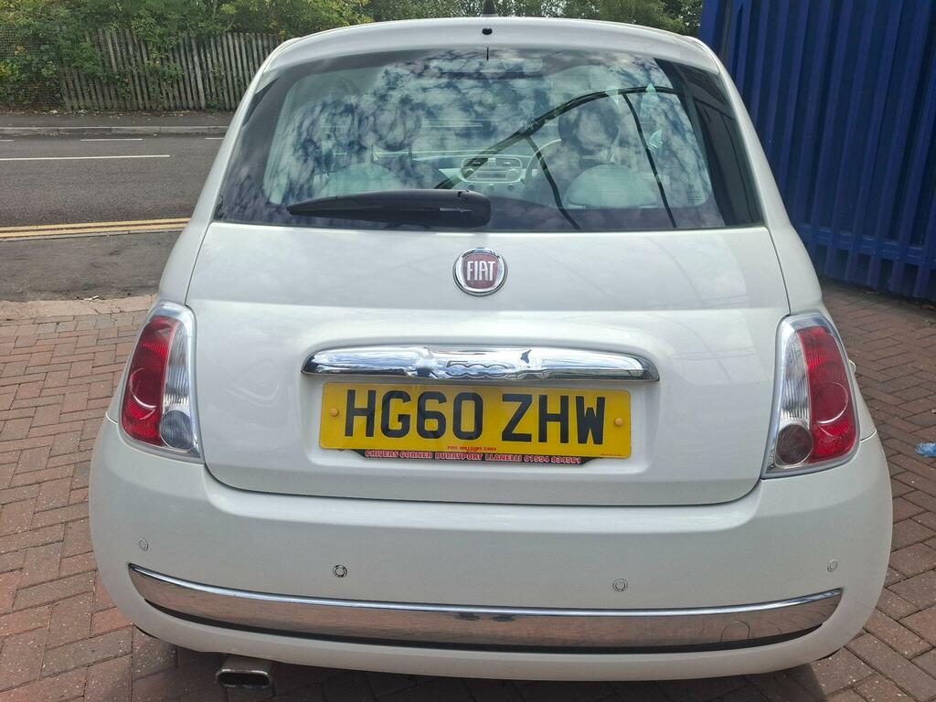 Fiat 500 Lounge White #5