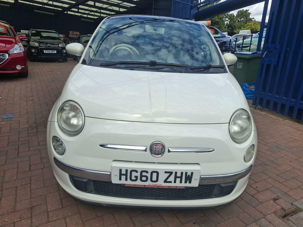 Fiat 500 Lounge White #2