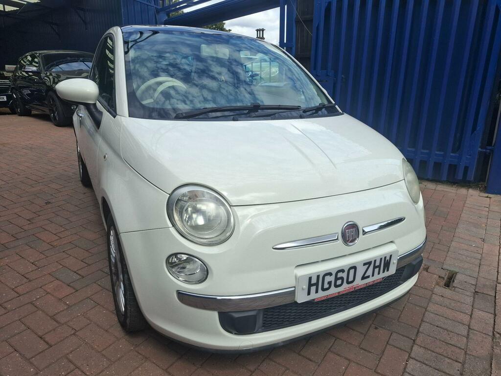 Fiat 500 Lounge White