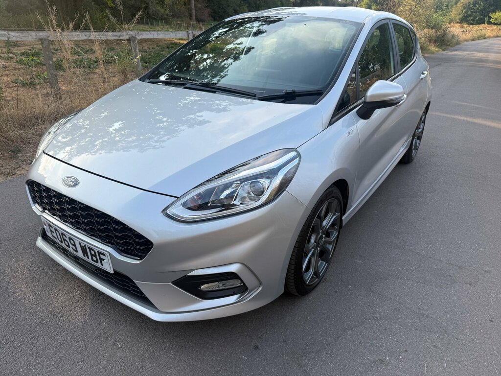 Ford Fiesta 1.0T Ecoboost Gpf St-line Hatchback Man Silver
