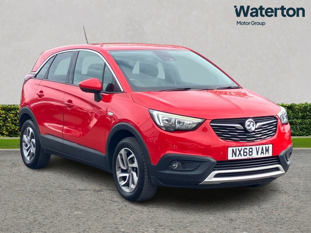 Vauxhall Crossland X 1.6 Turbo D 120 Tech Line Nav Start Stop Red