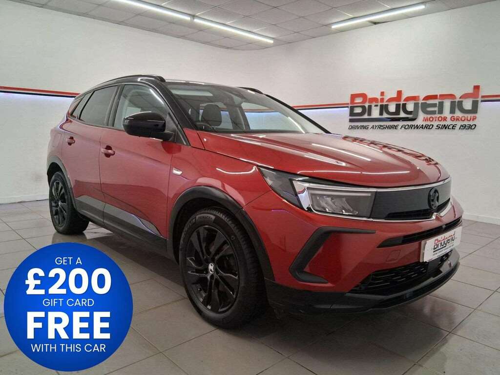 Vauxhall Grandland 1.2 Turbo Gs Line Suv PJ72LRZ Red #2