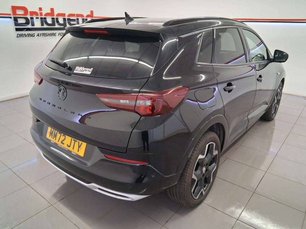 Vauxhall Grandland 1.2 Turbo Ultimate Suv MM72JTY Black #6