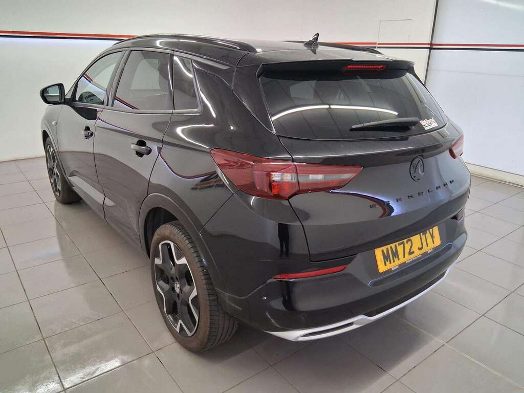 Vauxhall Grandland 1.2 Turbo Ultimate Suv MM72JTY Black #4