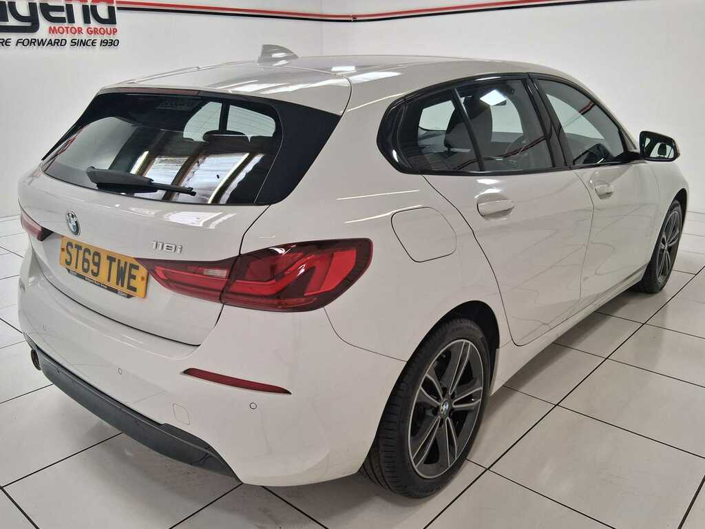 BMW 1 Series 1.5 118I Sport Hatchback ST69TWE White #6