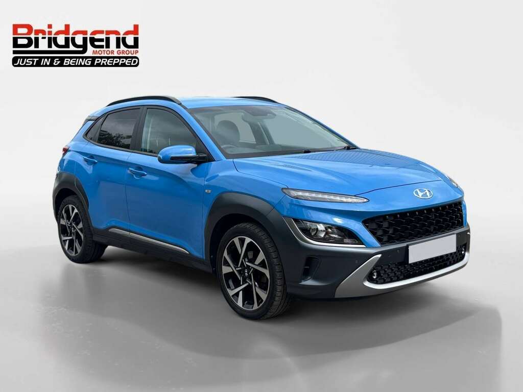 Hyundai Kona 1.0 T-gdi Mhev Premium Suv EK21HWC Blue #2