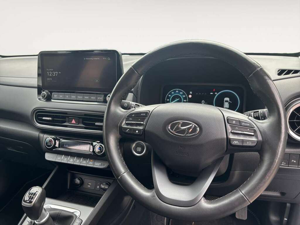 Hyundai Kona 1.0 T-gdi Mhev Premium Suv EK21HWC Blue #4
