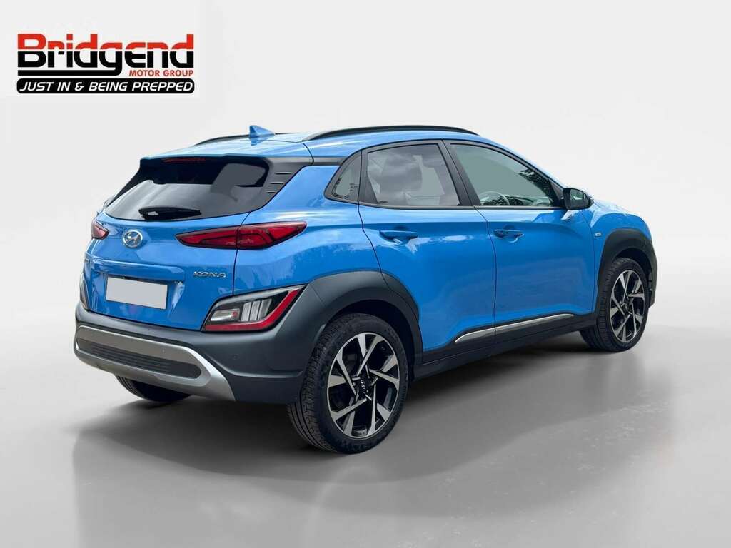 Hyundai Kona 1.0 T-gdi Mhev Premium Suv EK21HWC Blue #3