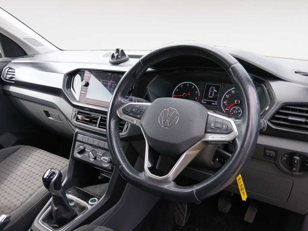 Volkswagen T-Cross 1.0 Tsi Se Suv GF21YHA White #5
