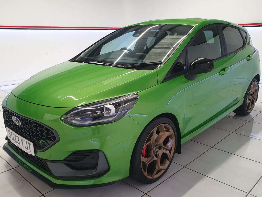 Ford Fiesta 1.5T Ecoboost St-3 Hatchback Green #4