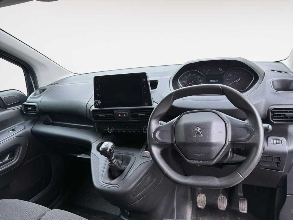 Peugeot Partner 1.5 Bluehdi 1000 Professional Premium Standard P White #5