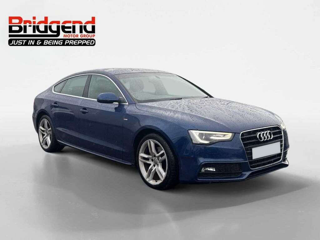 Audi A5 2.0 Tdi S Line Sportback Blue #2