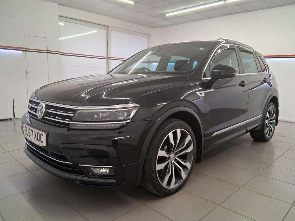 Volkswagen Tiguan 2.0 Bitdi R-line Suv Black #3