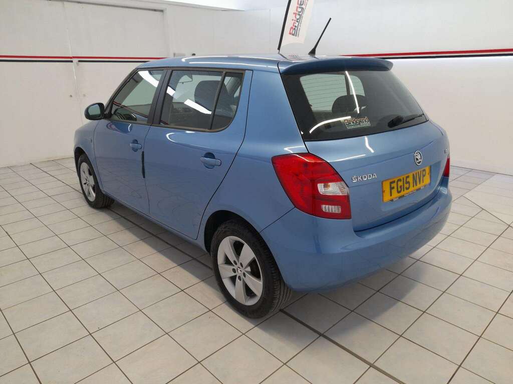Skoda Fabia 1.2 Tsi Se Hatchback Blue #4