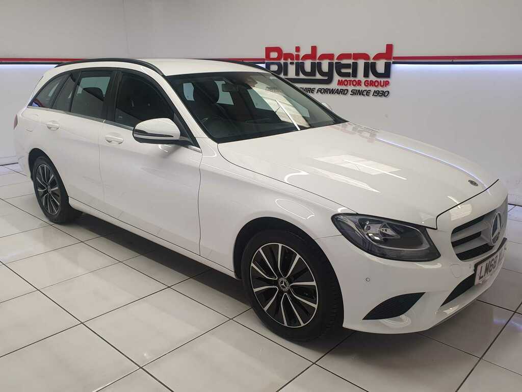 Mercedes-Benz C Class 1.5 C200 Mhev Eq Boost Se Estate White #2