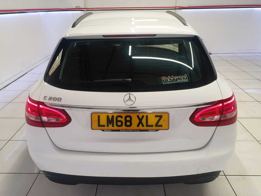 Mercedes-Benz C Class 1.5 C200 Mhev Eq Boost Se Estate White #5