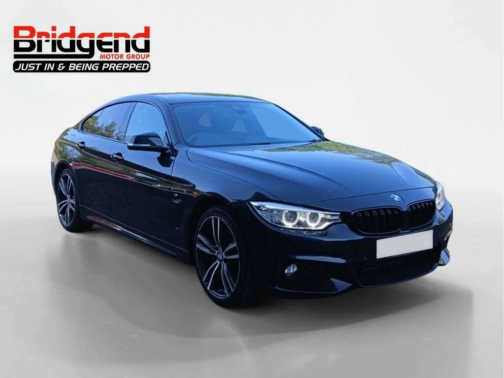 BMW 4 Series 2.0 420D M Sport Hatchback Black #2