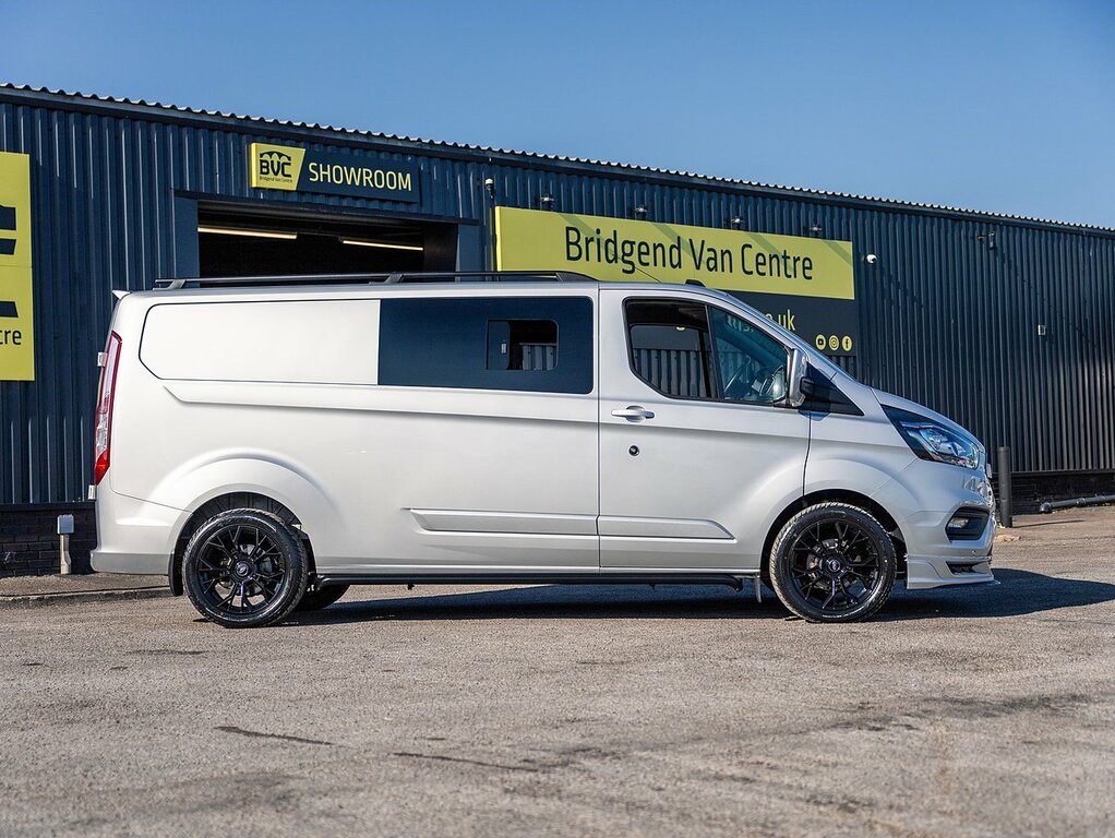 Ford Transit Custom Signature 300 2.0 Ecoblue 130 Bhp L2 Lwb 6 Seat Do Silver #6