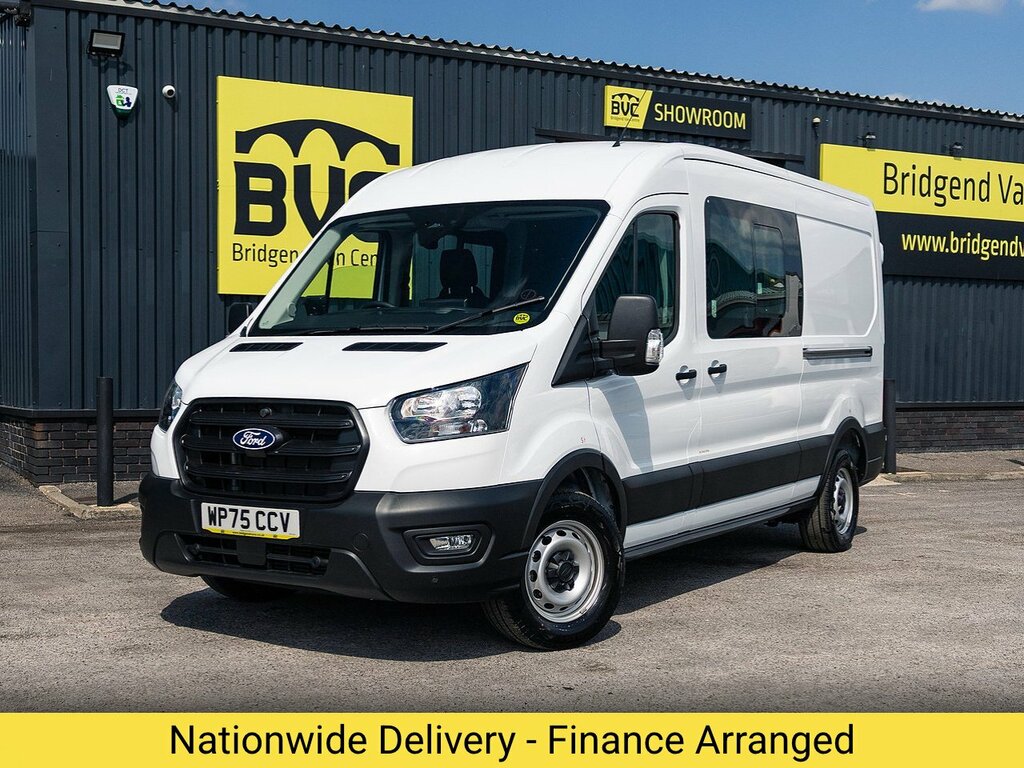 Ford Transit Custom 350 Leader 2.0 Ecoblue 130Ps Rwd L3 H2 Euro 6 Dies White
