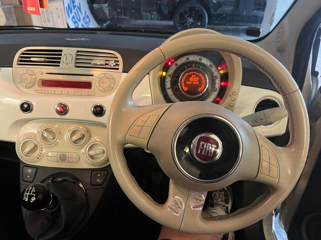 Fiat 500 1.2 Sport White #10