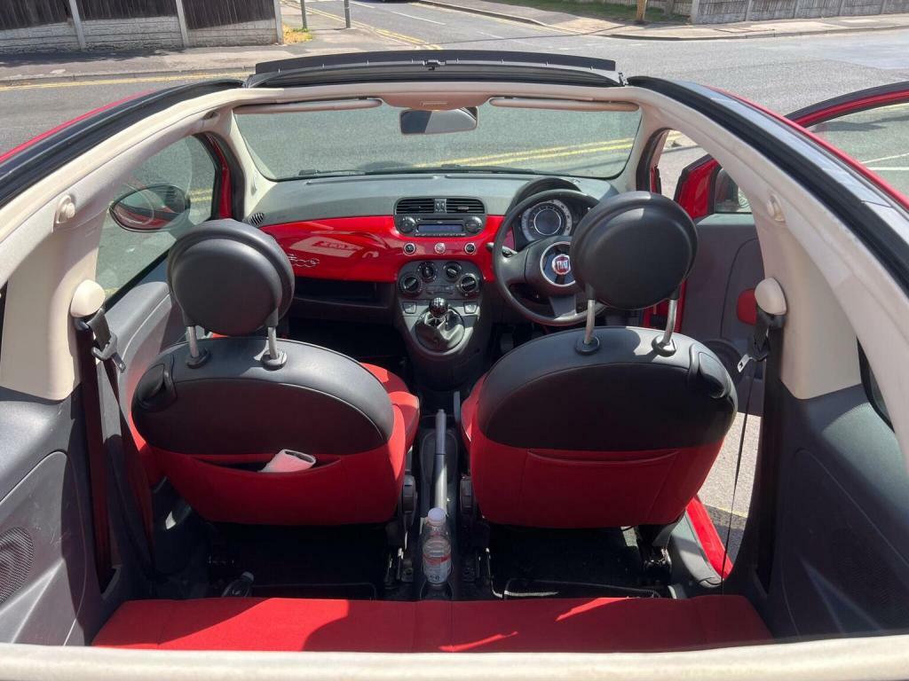 Fiat 500C Convertible 1.2 Lounge Euro 5 201212 Black #34