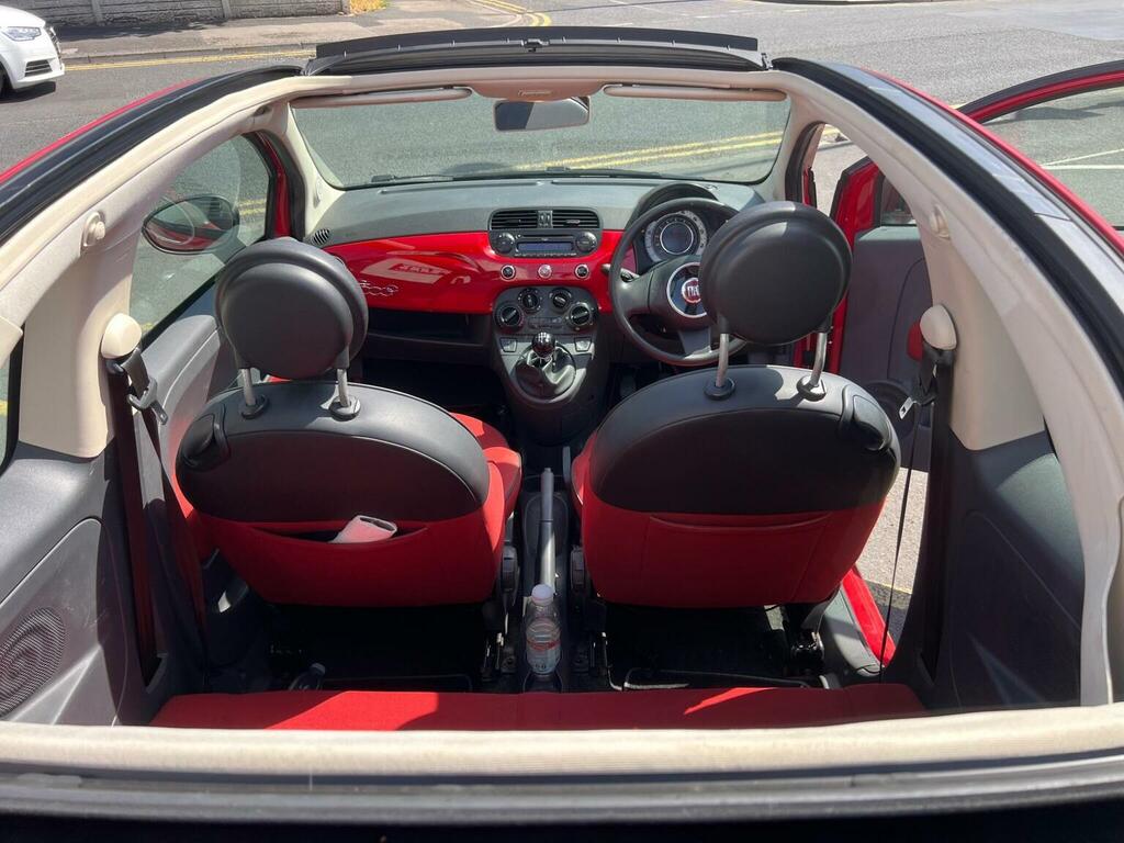 Fiat 500C Convertible 1.2 Lounge Euro 5 201212 Black #11