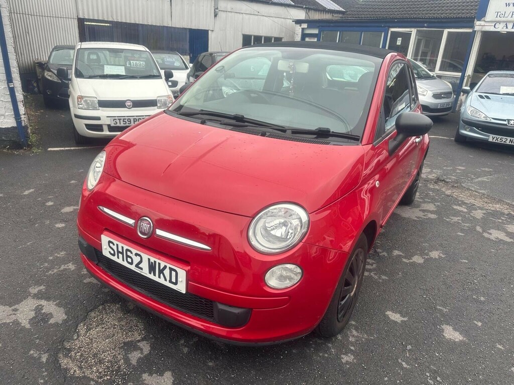 Fiat 500C Convertible 1.2 Lounge Euro 5 201212 Black #15