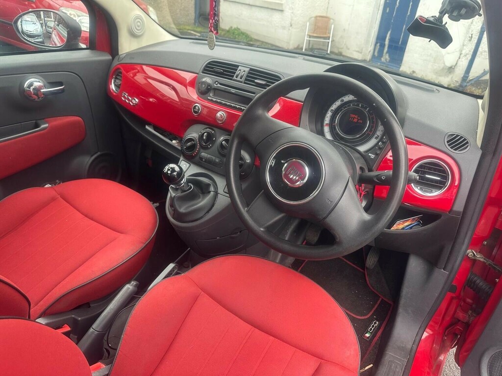 Fiat 500C Convertible 1.2 Lounge Euro 5 201212 Black #12