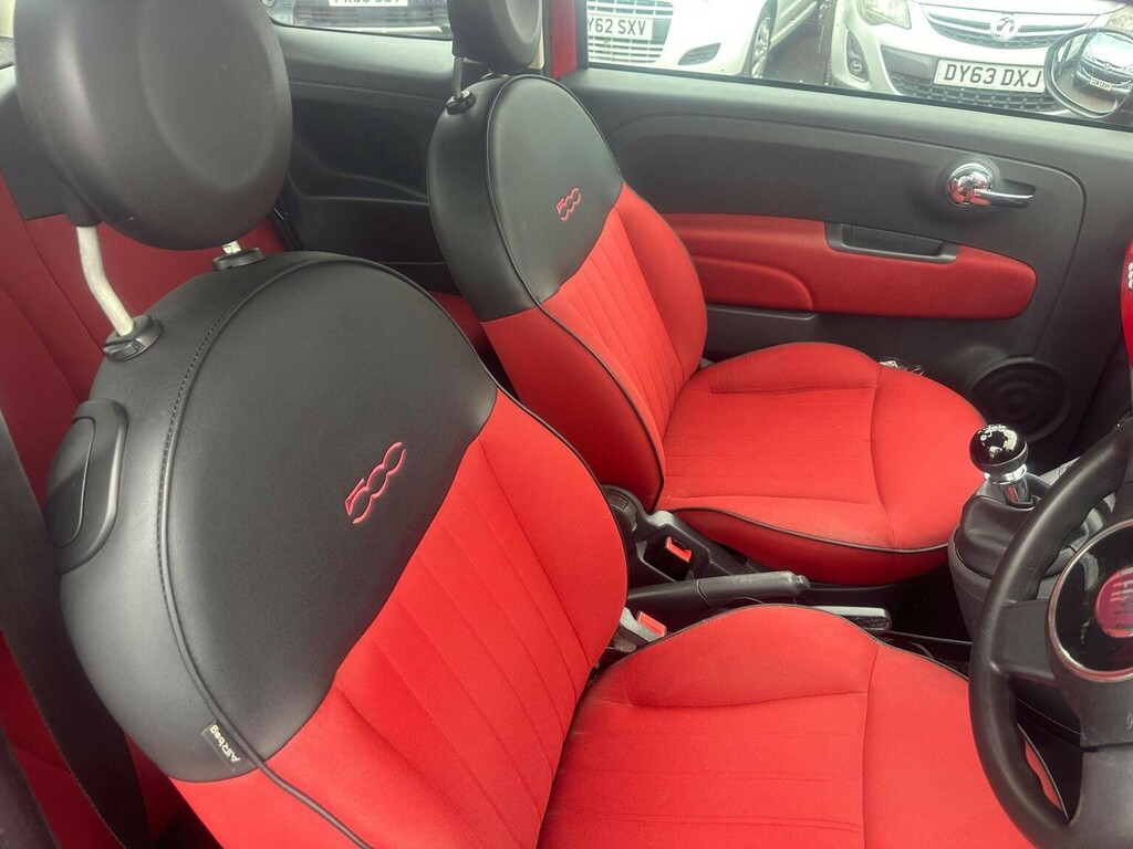 Fiat 500C 1.2 Pop Euro 5 Red #4