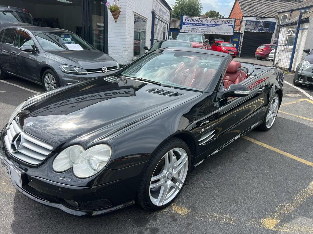 Mercedes-Benz SL Class 5.4 Sl55 Kompressor Amg Black #3