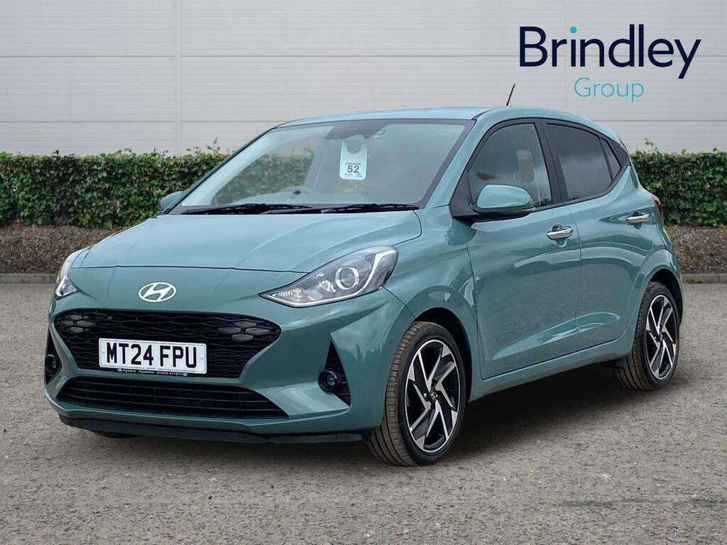 Hyundai I10 1.2 Premium Hatchback Euro 6 Ss Green #2