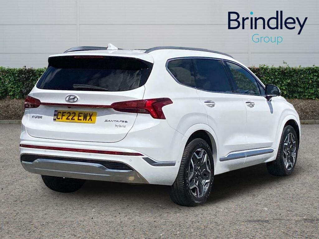 Hyundai Santa Fe 1.6 H T-gdi Ultimate Suv Hybrid Eu White #4