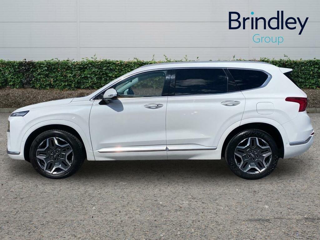 Hyundai Santa Fe 1.6 H T-gdi Ultimate Suv Hybrid Eu White #5