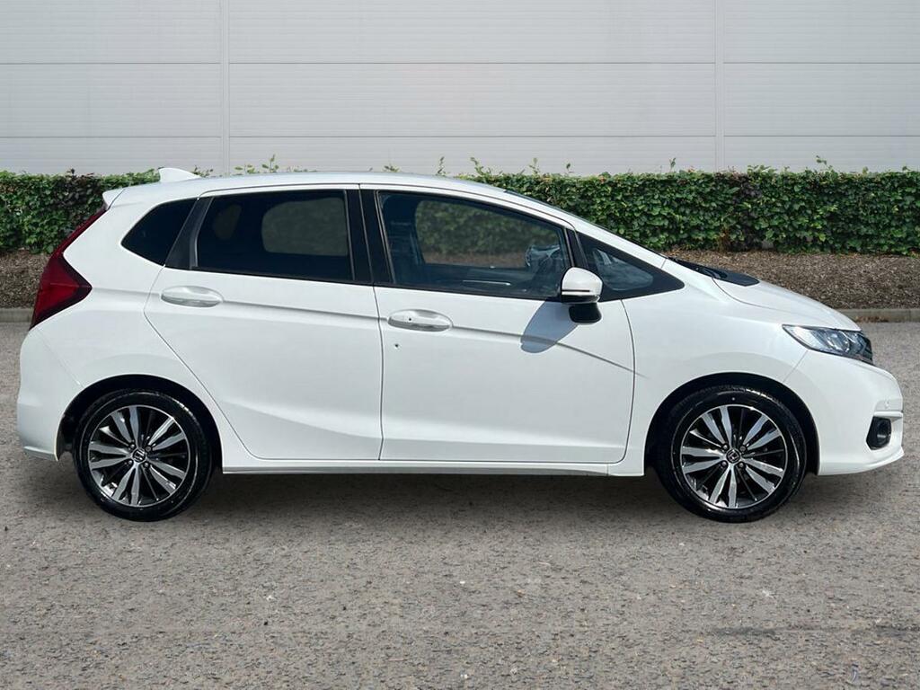 Honda Jazz 1.3 I-vtec Ex Navi Hatchback Cvt Euro 6 BK18OYZ White #5