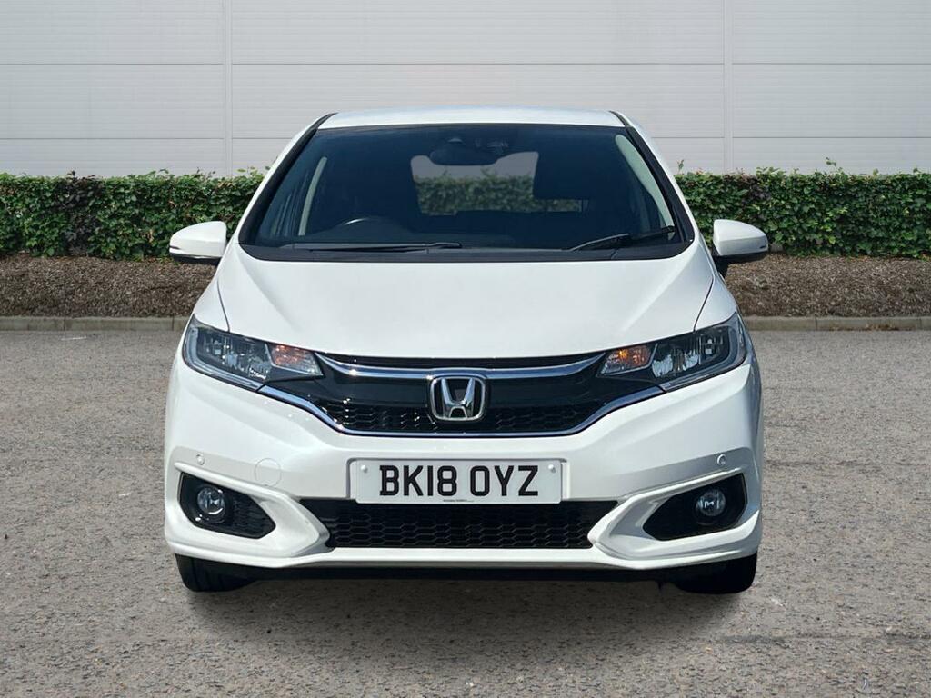 Honda Jazz 1.3 I-vtec Ex Navi Hatchback Cvt Euro 6 BK18OYZ White #6