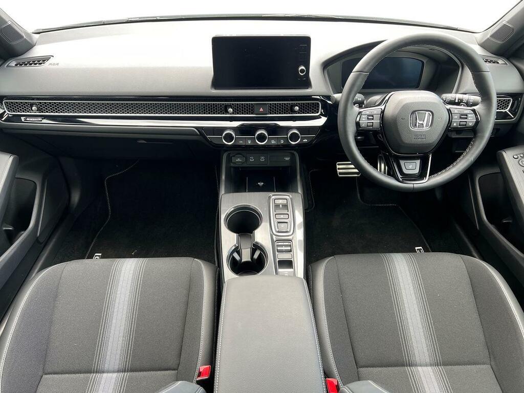 Honda Civic 2.0 H I-mmd Sport Hatchback Hybrid Ecvt BU26RZN White #4