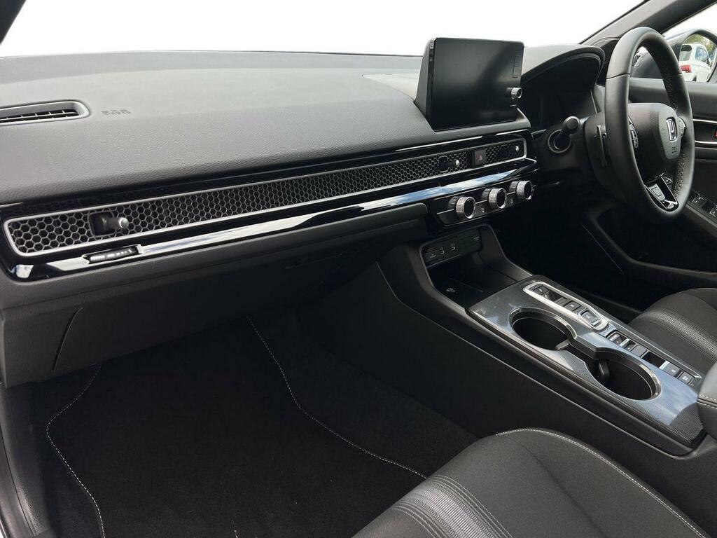 Honda Civic 2.0 H I-mmd Sport Hatchback Hybrid Ecvt BU26RZN White #2