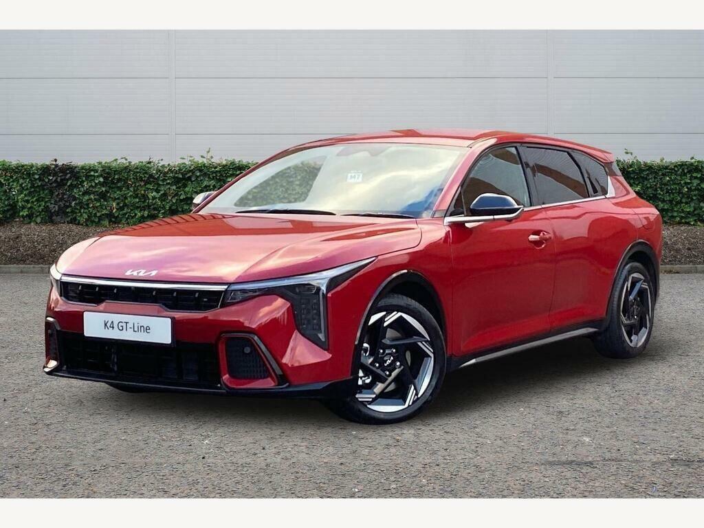 Kia K4 1.0 T-gdi Mhev Gt-line Hatchback Hybrid Red #3