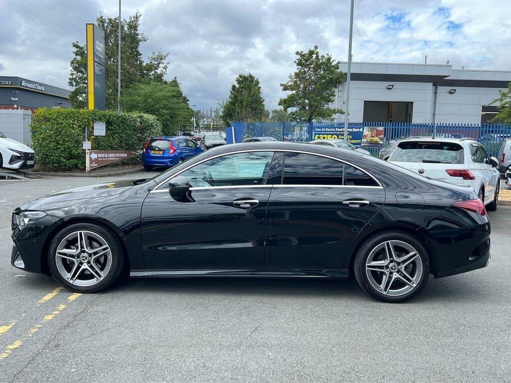 Mercedes-Benz CLA Class 1.3 Cla180h Mhev Amg Line Executive Coupe Pe Black #6