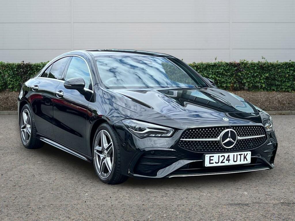 Mercedes-Benz CLA Class 1.3 Cla180h Mhev Amg Line Executive Coupe Pe Black