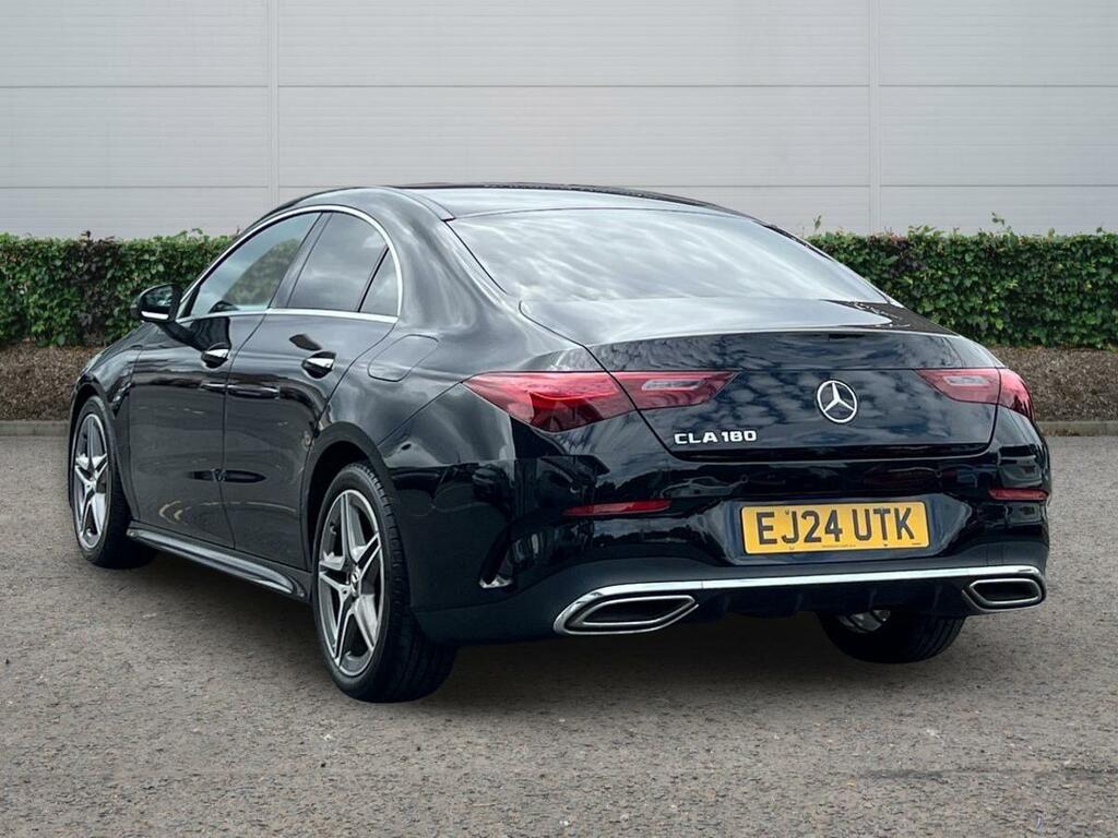 Mercedes-Benz CLA Class 1.3 Cla180h Mhev Amg Line Executive Coupe Pe Black #4
