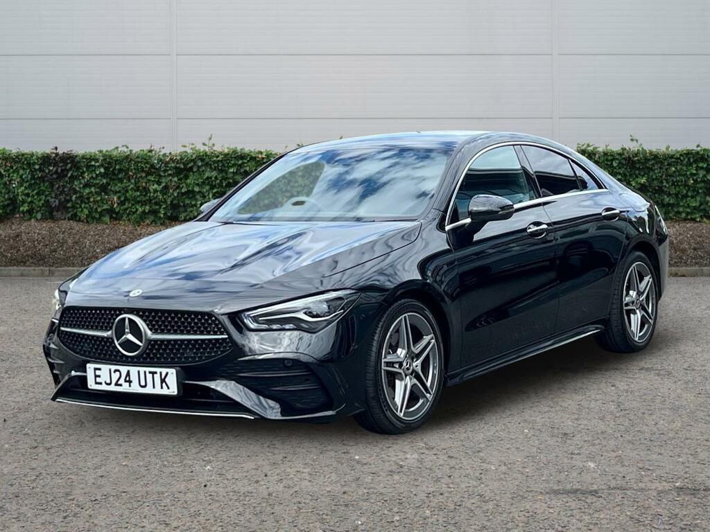 Mercedes-Benz CLA Class 1.3 Cla180h Mhev Amg Line Executive Coupe Pe Black #3