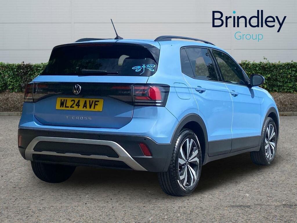 Volkswagen T-Cross 1.0 Tsi Match Suv Euro 6 Ss WL24AVF Blue #4